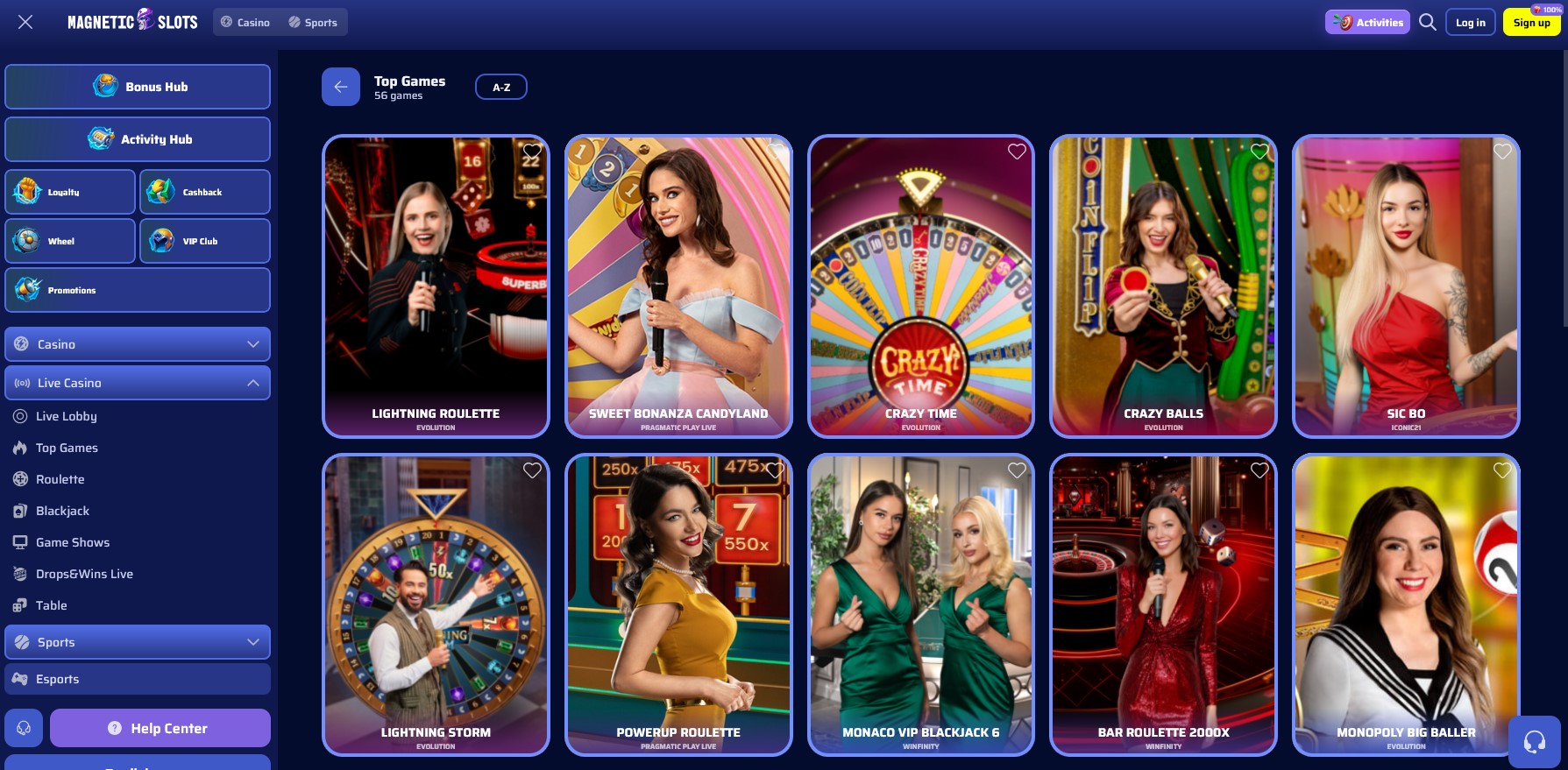 Magnetic Slots Interface